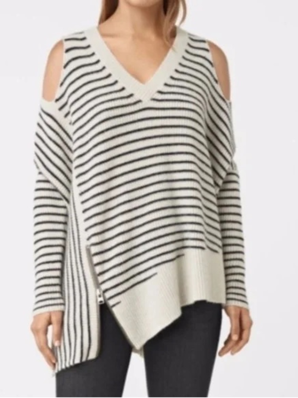 Allsaints open shoulder sweater